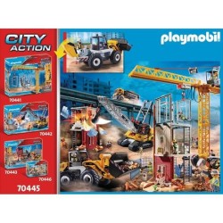 PLAYMOBIL - 70445 - Chargeuse sur pneus