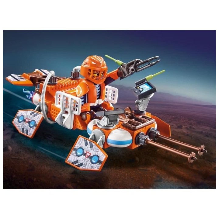 PLAYMOBIL - 70673 - Set cadeau Pilote et navette rapide