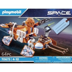 PLAYMOBIL - 70673 - Set cadeau Pilote et navette rapide