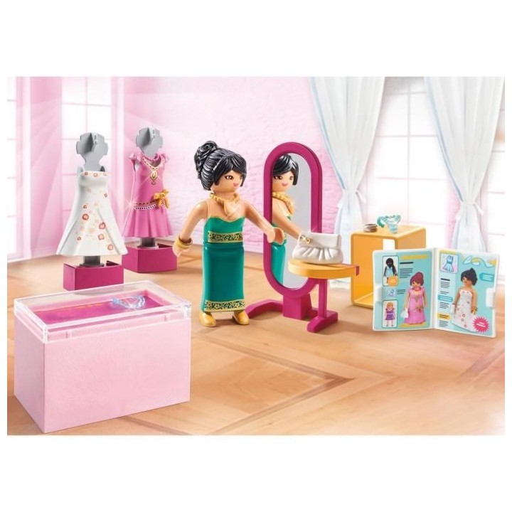 PLAYMOBIL - 70677 - Set cadeau Boutique de mode