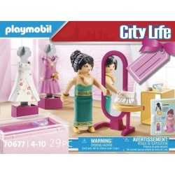 PLAYMOBIL - 70677 - Set cadeau Boutique de mode