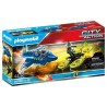 PLAYMOBIL - 70780 - Jet de police et drone