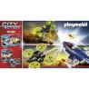 PLAYMOBIL - 70780 - Jet de police et drone