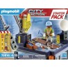 PLAYMOBIL - 70816 - Starter Pack Plateforme de construction