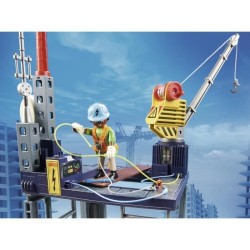 PLAYMOBIL - 70816 - Starter Pack Plateforme de construction