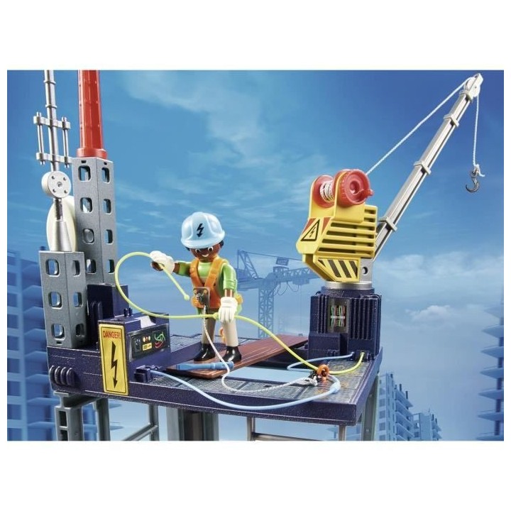PLAYMOBIL - 70816 - Starter Pack Plateforme de construction