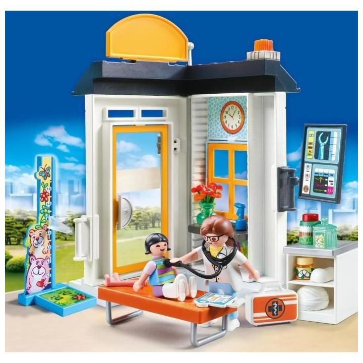 PLAYMOBIL - 70818 - Starter Pack Cabinet de pédiatre