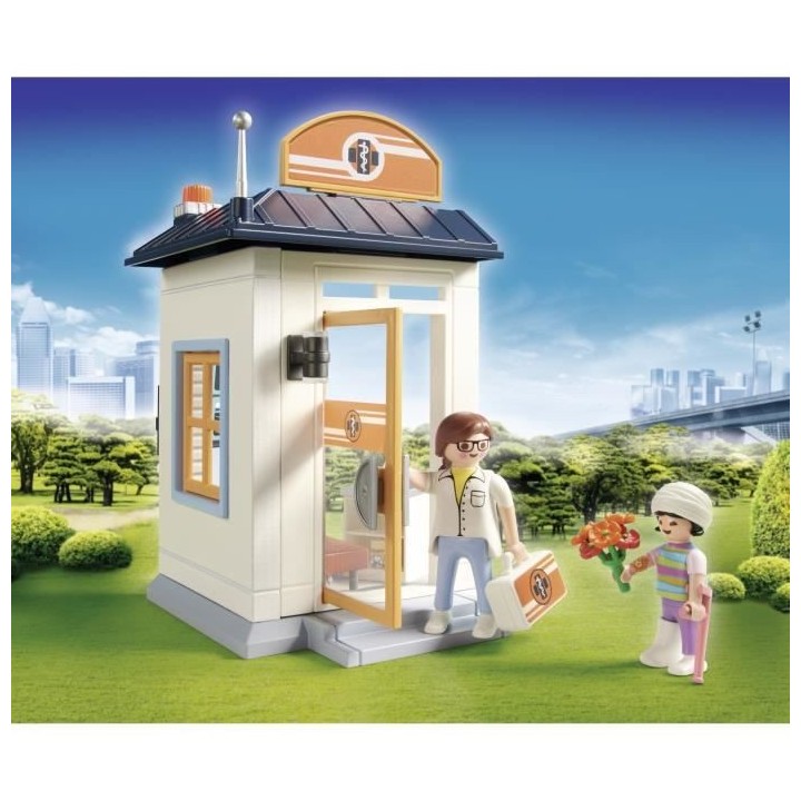 PLAYMOBIL - 70818 - Starter Pack Cabinet de pédiatre