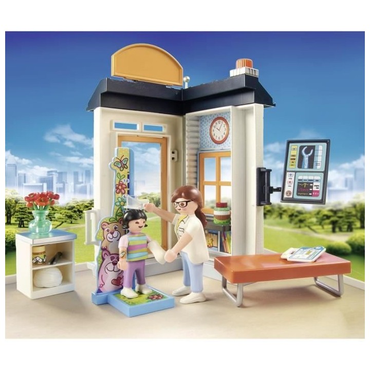 PLAYMOBIL - 70818 - Starter Pack Cabinet de pédiatre