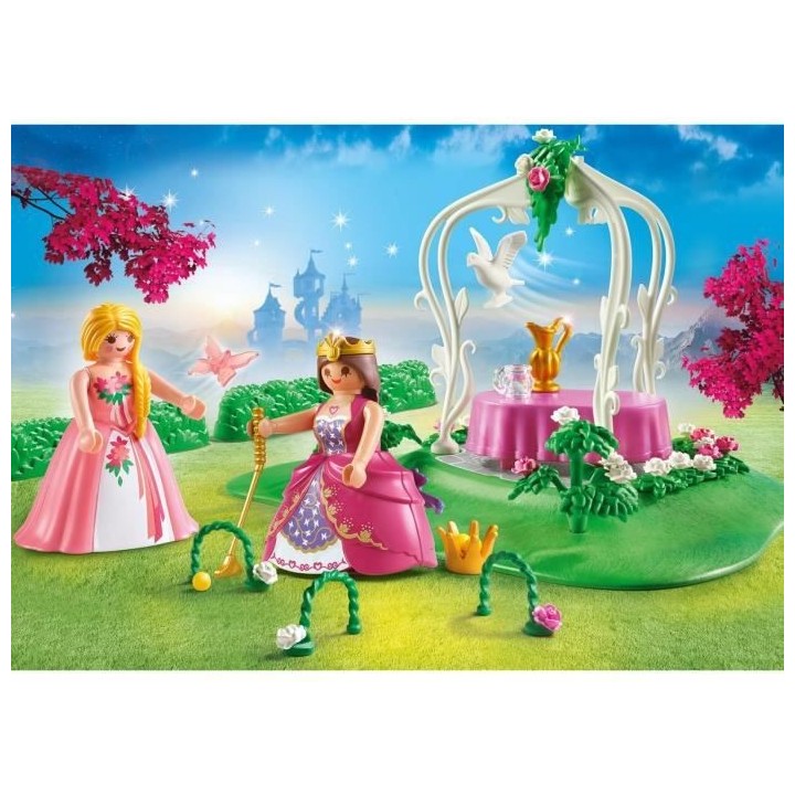 PLAYMOBIL - 70819 - Starter Pack Princesses et jardin fleuri