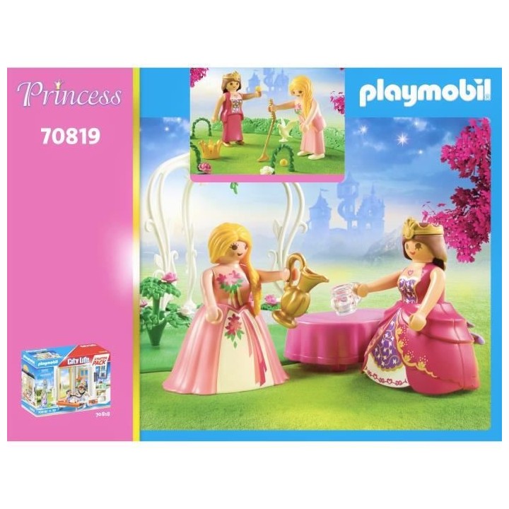 PLAYMOBIL - 70819 - Starter Pack Princesses et jardin fleuri