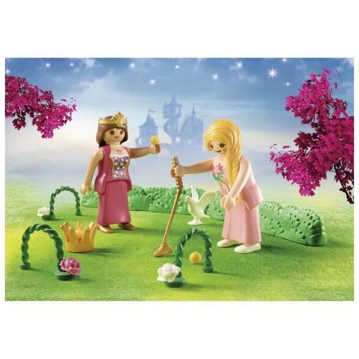PLAYMOBIL - 70819 - Starter Pack Princesses et jardin fleuri