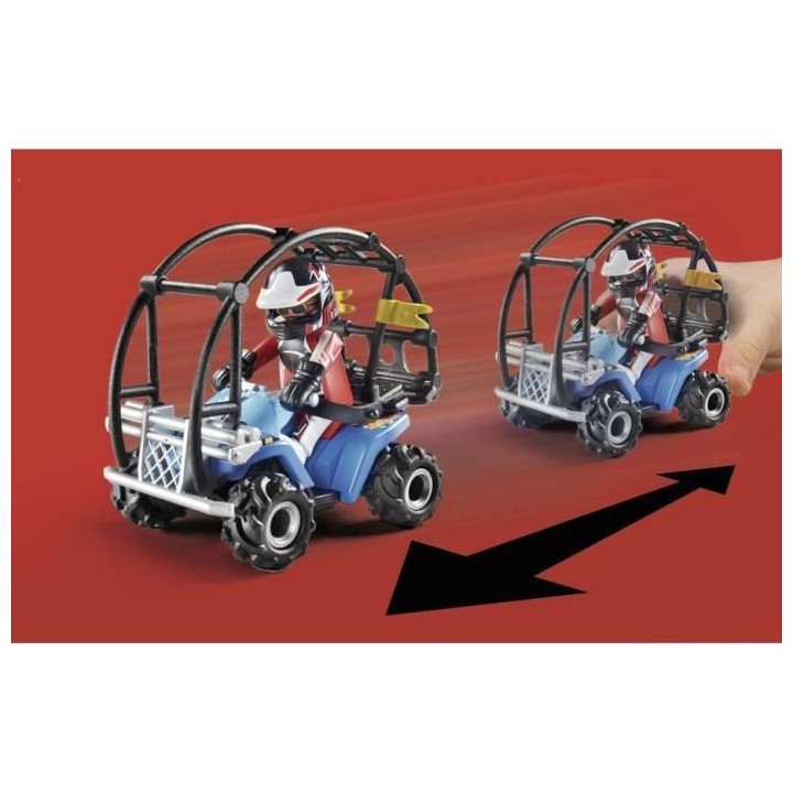 PLAYMOBIL - 70820 - Starter Pack Stuntshow avec rampe