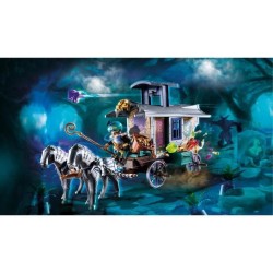 PLAYMOBIL - 70903 - Novelmore - Violet Vale - Marchand et chariot