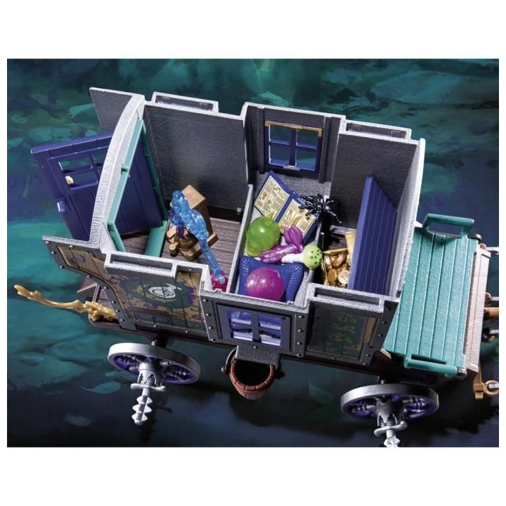 PLAYMOBIL - 70903 - Novelmore - Violet Vale - Marchand et chariot
