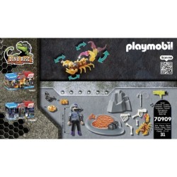 PLAYMOBIL - 70909 - Starter Pack Agent avec Scorpion de feu