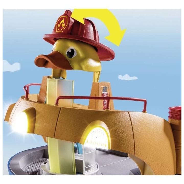 PLAYMOBIL - 70910 - DUCK ON CALL - Quartier général