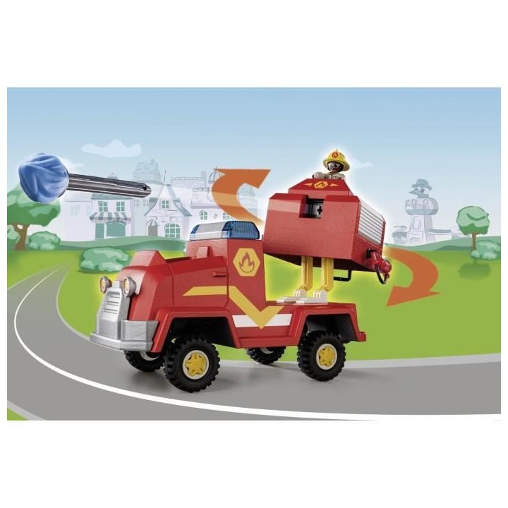 PLAYMOBIL - 70914 - DUCK ON CALL - Véhicule de pompier