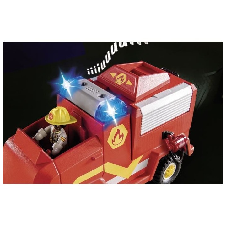 PLAYMOBIL - 70914 - DUCK ON CALL - Véhicule de pompier