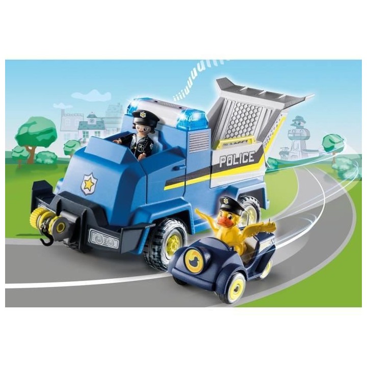 PLAYMOBIL - 70915 - DUCK ON CALL - Véhicule de police