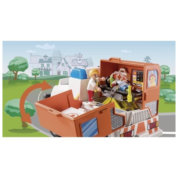 PLAYMOBIL - 70916 - DUCK ON CALL - Véhicule de secours