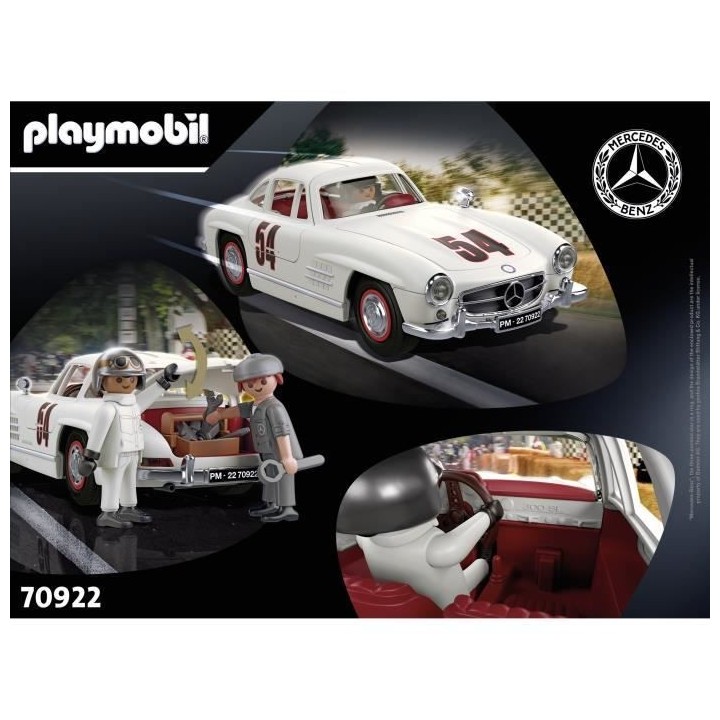 PLAYMOBIL - 70922 - Mercedes-Benz 300 SL