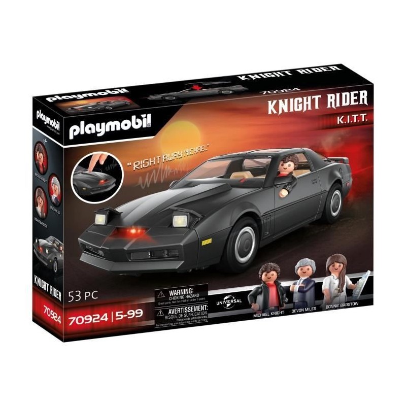 PLAYMOBIL - 70924 - Knight Rider K.I.T.T. - K 2000