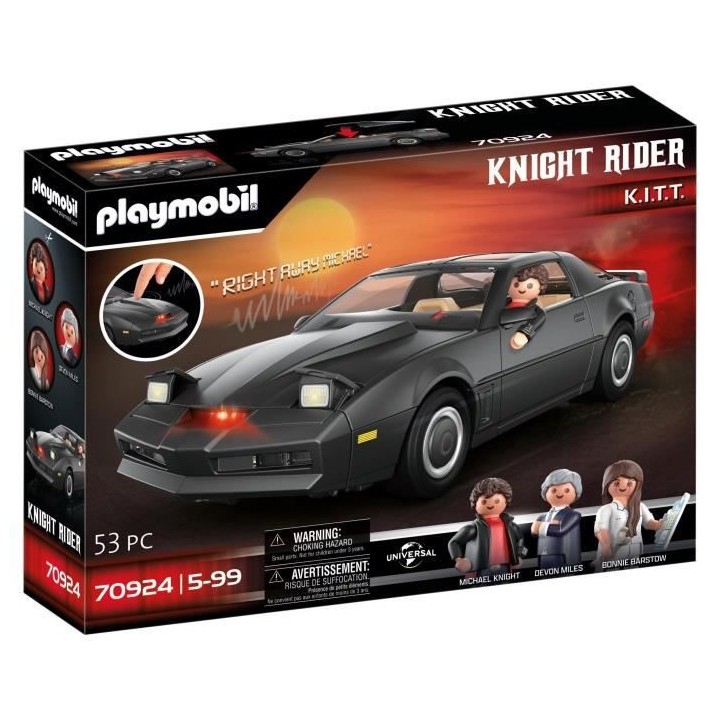 PLAYMOBIL - 70924 - Knight Rider K.I.T.T. - K 2000