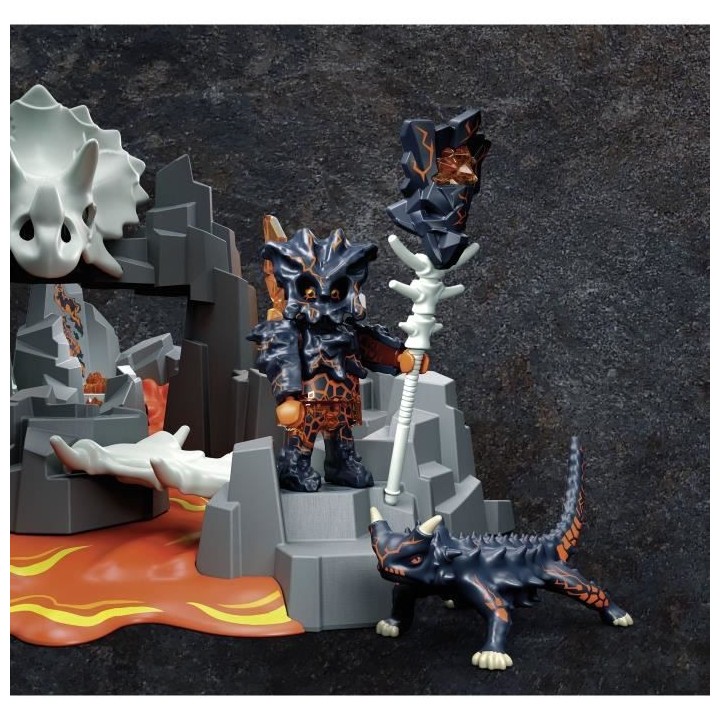 PLAYMOBIL - 70926 - Gardien de la Mine de Lave