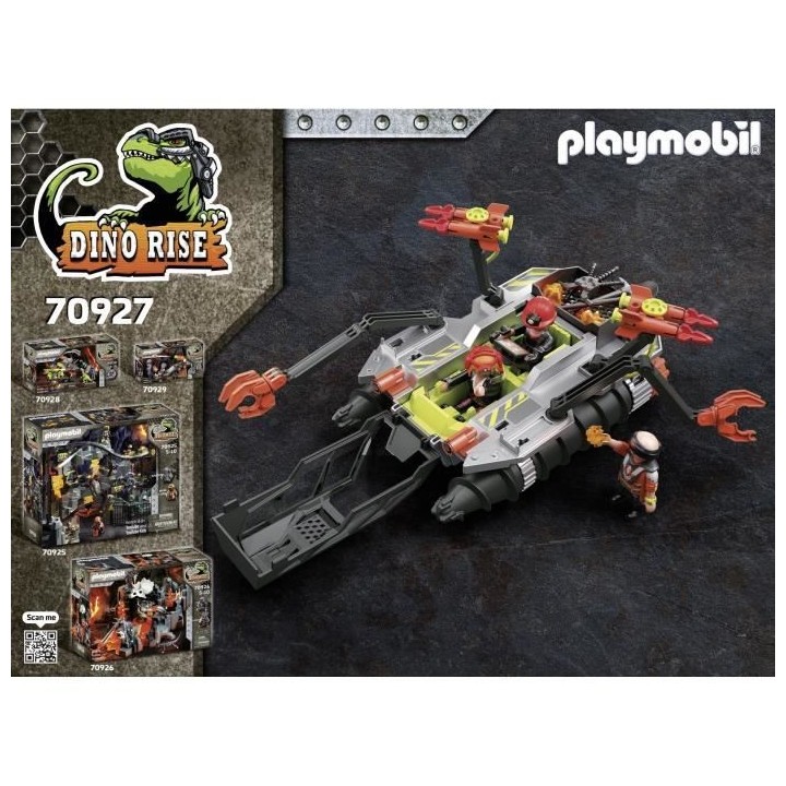 PLAYMOBIL - 70927 - Navette de démolition de la Comet Corp