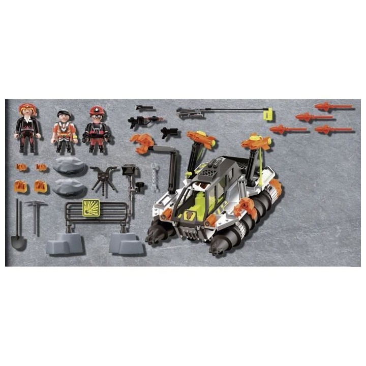 PLAYMOBIL - 70927 - Navette de démolition de la Comet Corp