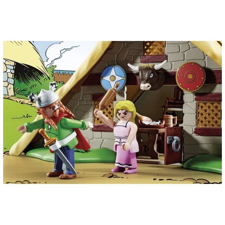 PLAYMOBIL - 70932 - Astérix : La hutte d'Abraracourcix