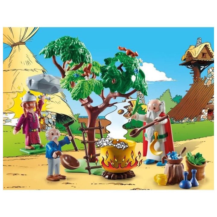 PLAYMOBIL - 70933 - Astérix : Panoramix et chaudron de Potion Magique