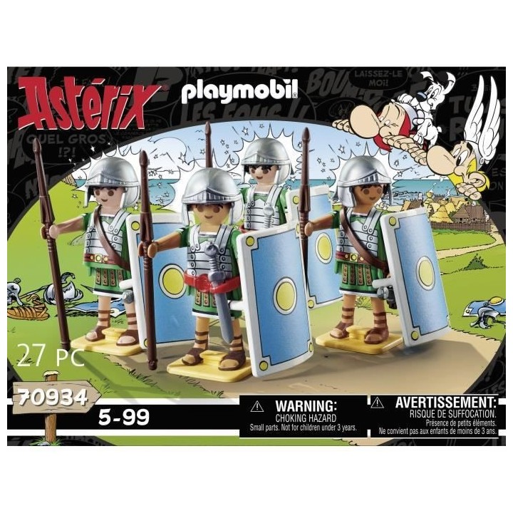 PLAYMOBIL - 70934 - Astérix : Les légionnaires romains