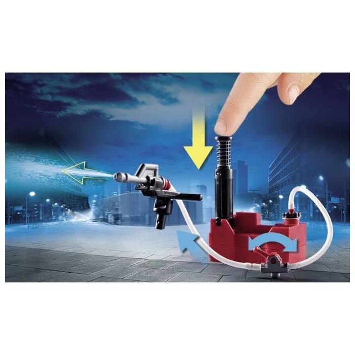 PLAYMOBIL - 70935 - City Action - Camion de pompiers avec échelle