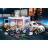 PLAYMOBIL - 70936 - City Action Les Secouristes - Ambulance avec secouristes et blessé