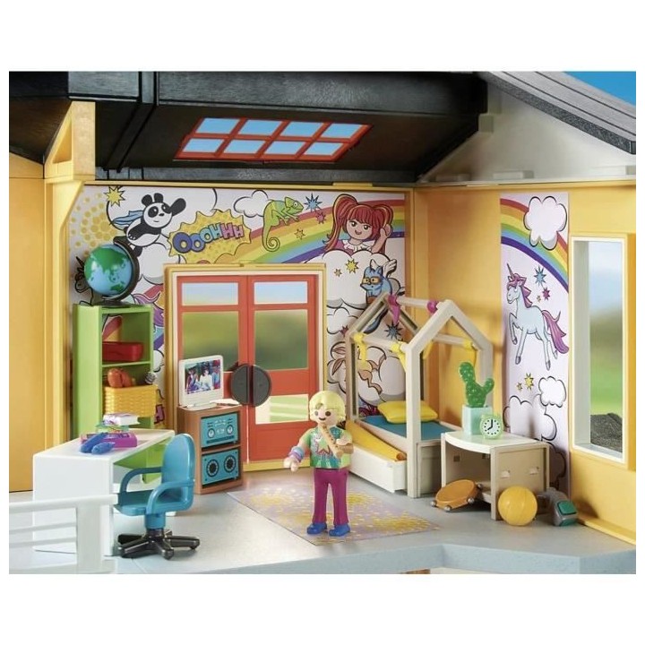 PLAYMOBIL - 70988 - City Life - La Maison Moderne - Chambre d'Adolesce