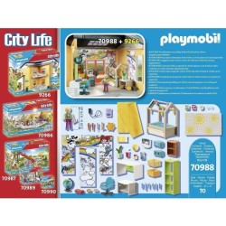 PLAYMOBIL - 70988 - City Life - La Maison Moderne - Chambre d'Adolescent