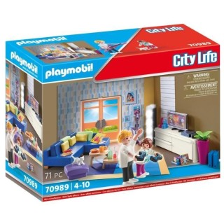 PLAYMOBIL - 70989 - City Life - La Maison Moderne - Salon Aménagé
