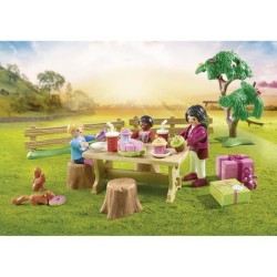 PLAYMOBIL - 70997 - Décoration de fete avec poneys