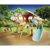 PLAYMOBIL - 71001 - Cabane dans les arbres et toboggan