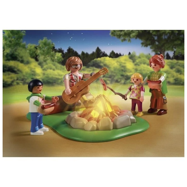 PLAYMOBIL - 71001 - Cabane dans les arbres et toboggan