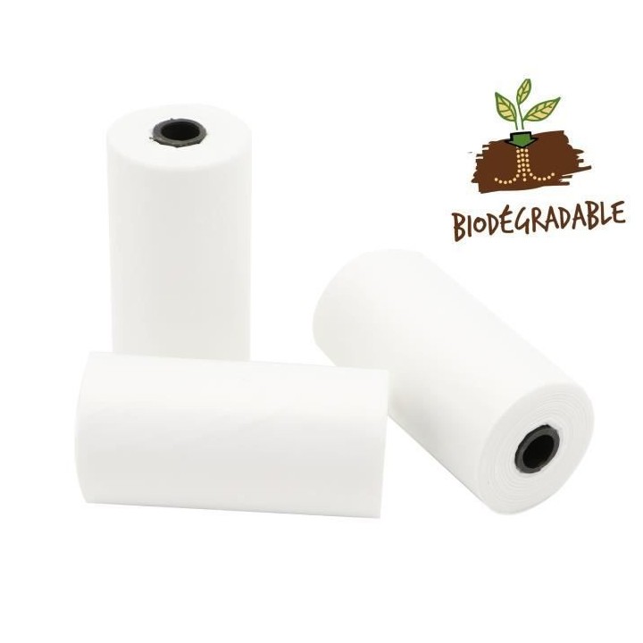 AIME Recharge 3x15 sacs a crottes pour chien biodégradables - 3 roule