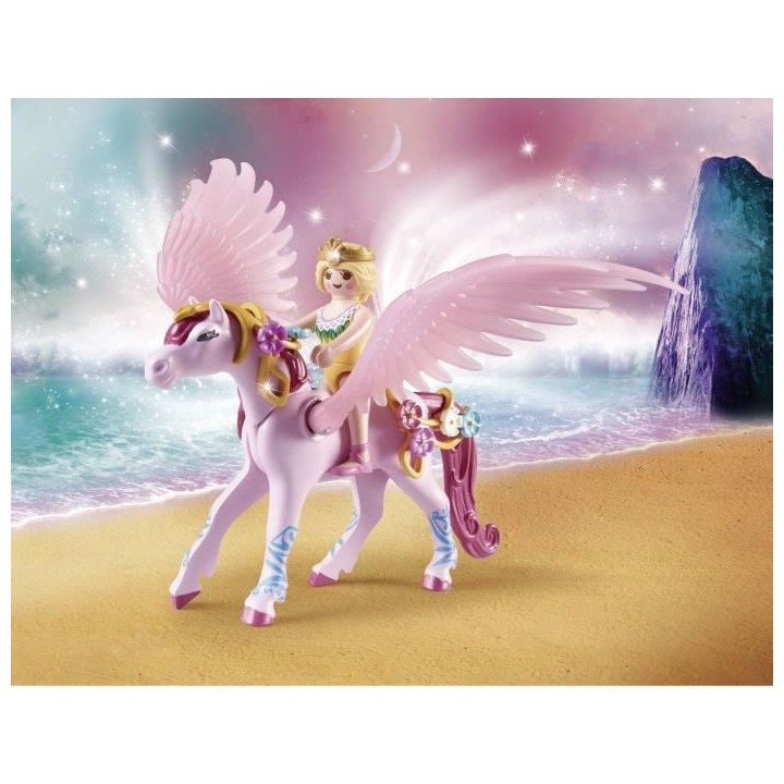 PLAYMOBIL - 71002 - Caleche royale et cheval ailé