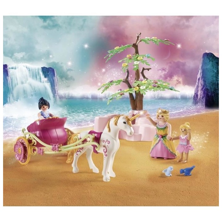 PLAYMOBIL - 71002 - Caleche royale et cheval ailé