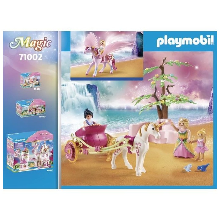 PLAYMOBIL - 71002 - Caleche royale et cheval ailé