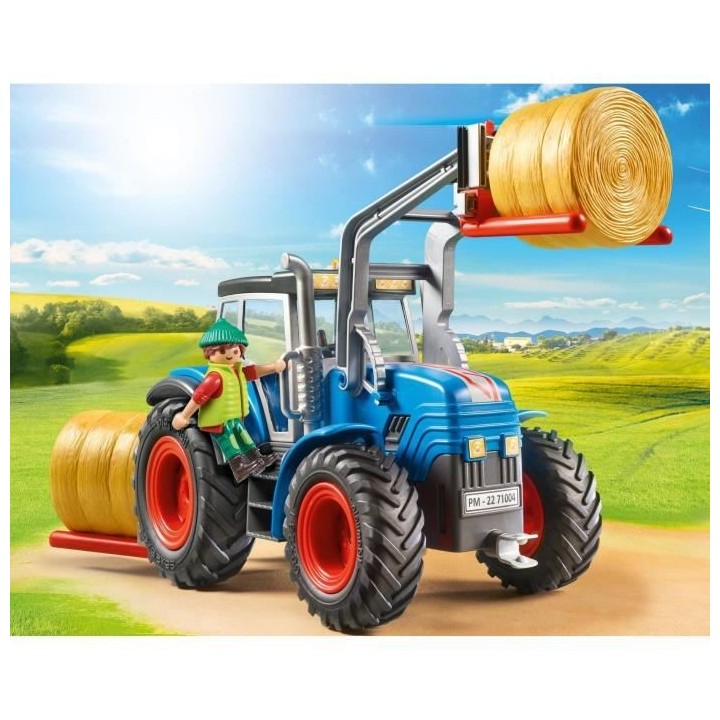 PLAYMOBIL - 71004 - Country La Ferme - Tracteur et fermier