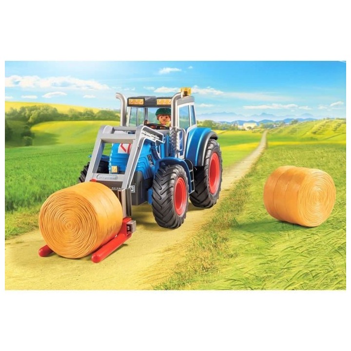PLAYMOBIL - 71004 - Country La Ferme - Tracteur et fermier