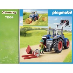 PLAYMOBIL - 71004 - Country La Ferme - Tracteur et fermier