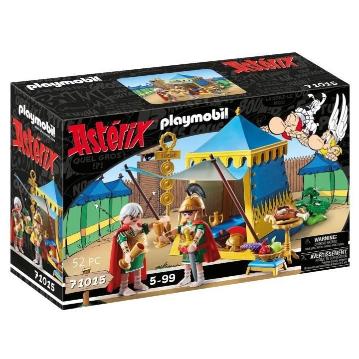 PLAYMOBIL - 71015 - Astérix : La tente des légionnaires